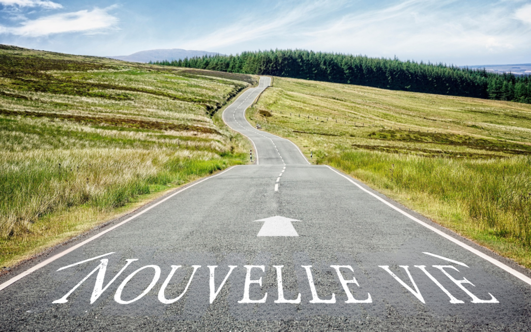 Route qui montre un chemin vers une nouvelle vie